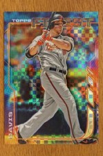 2014 Topps Finest - [Base] - X-Fractor #18 - Chris Davis Baseball Card