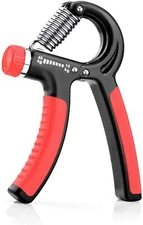 Hand Grip Strengthener Hand Wrist Forearm Trainer Exerciser Adjustable 22~88 Lbs