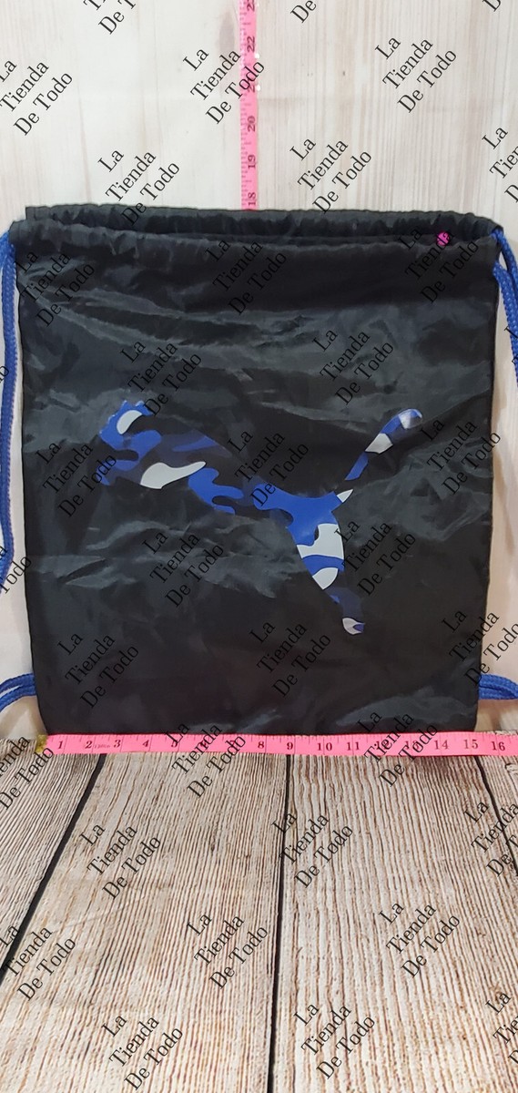 PUMA DRAW STRING DRAWSTRING BAG BACKPACK SILHOUETTE CAMOUFLAGE