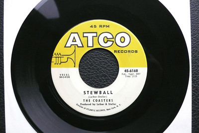 7'' The Coasters - Stewball - US ATCO