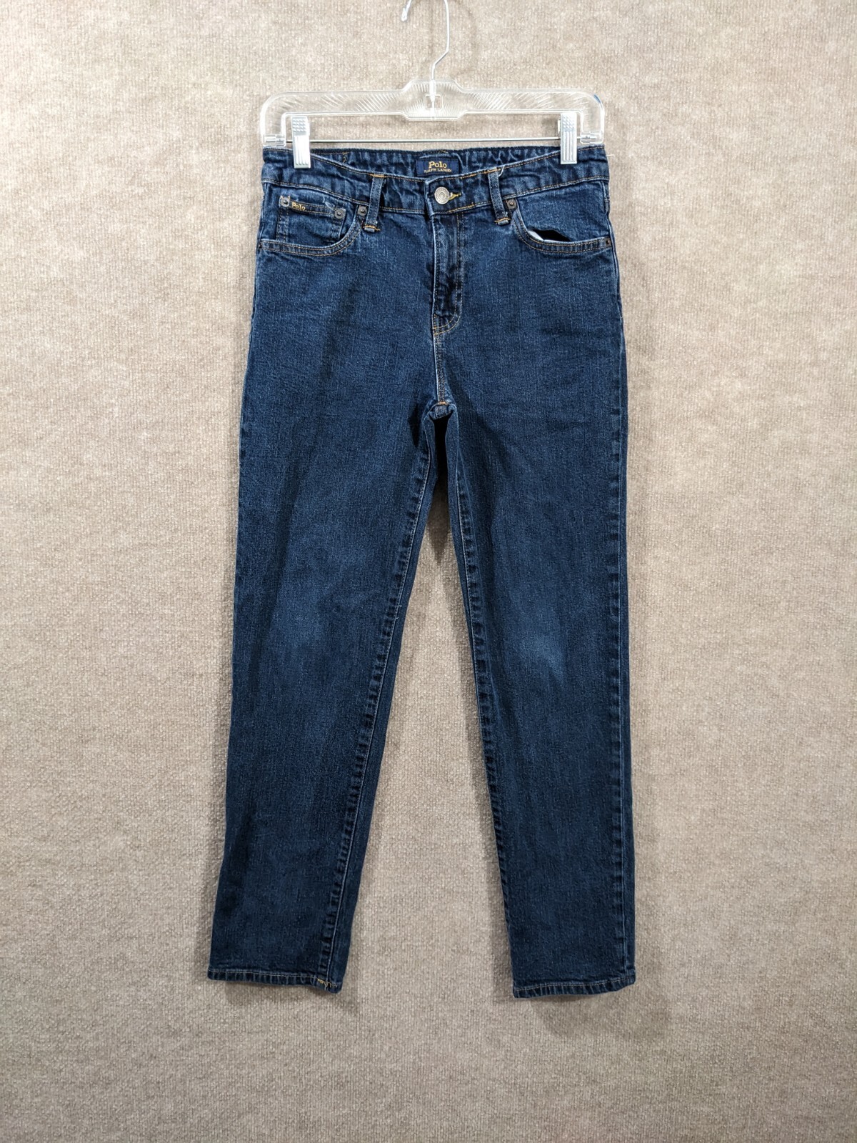 Polo Ralph Laure Boys Jeans Size 18 Hampton Straight Dark Wash Denim Casual eBay