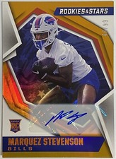 2021 Panini Rookie & Stars #168 Marquez Stevenson /99 Orange Prizm Refractor RC