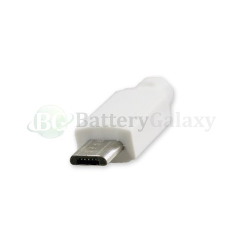 3ft Feet USB 2.0 A to Micro-USB B High Speed Cable M/M WHITE - Picture 7 of 7