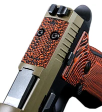 Sig Sauer P320 Optic Cover Plate - G10 | Carbon Fiber - LOK Grips