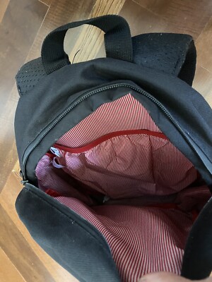 herschel backpack deffect gently loved Herschel Charcoal Grey Backpack no stains no defects AS IS SEE  PICS