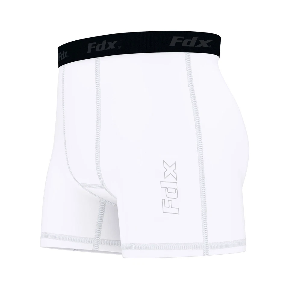 FDX Mens Compression  Boxer Shorts Base-layers Sports Briefs skin fit gym pants - image 4 of 4