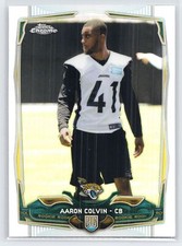 Aaron Colvin - 2014 Topps Chrome - Refractor #201 - Rookie - Jaguars