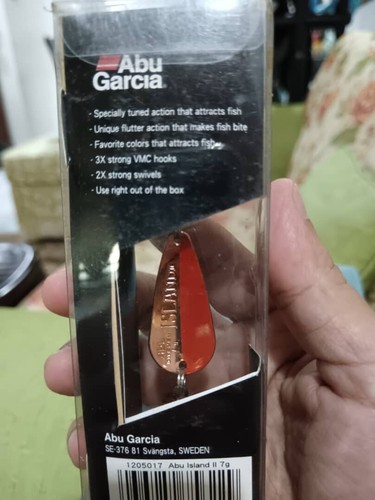 Collectors : Vintage ABU Island II 7g/39mm Fishing Spoon Lure (Color : Original) - 第 4/7 張圖片