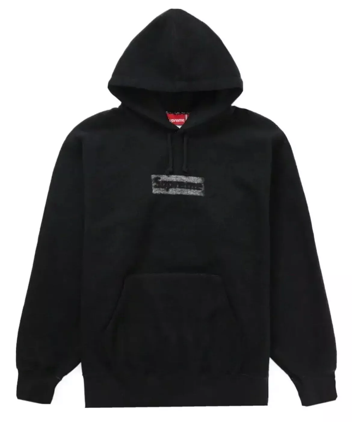 Sweat à capuche noir avec logo Supreme Inside Out Box   Taille XL SS23