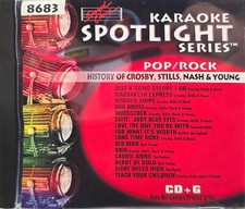 SC8683 HISTORY CROSBY STILLS NASH YOUNG   SOUND CHOICE KARAOKE LOT VA