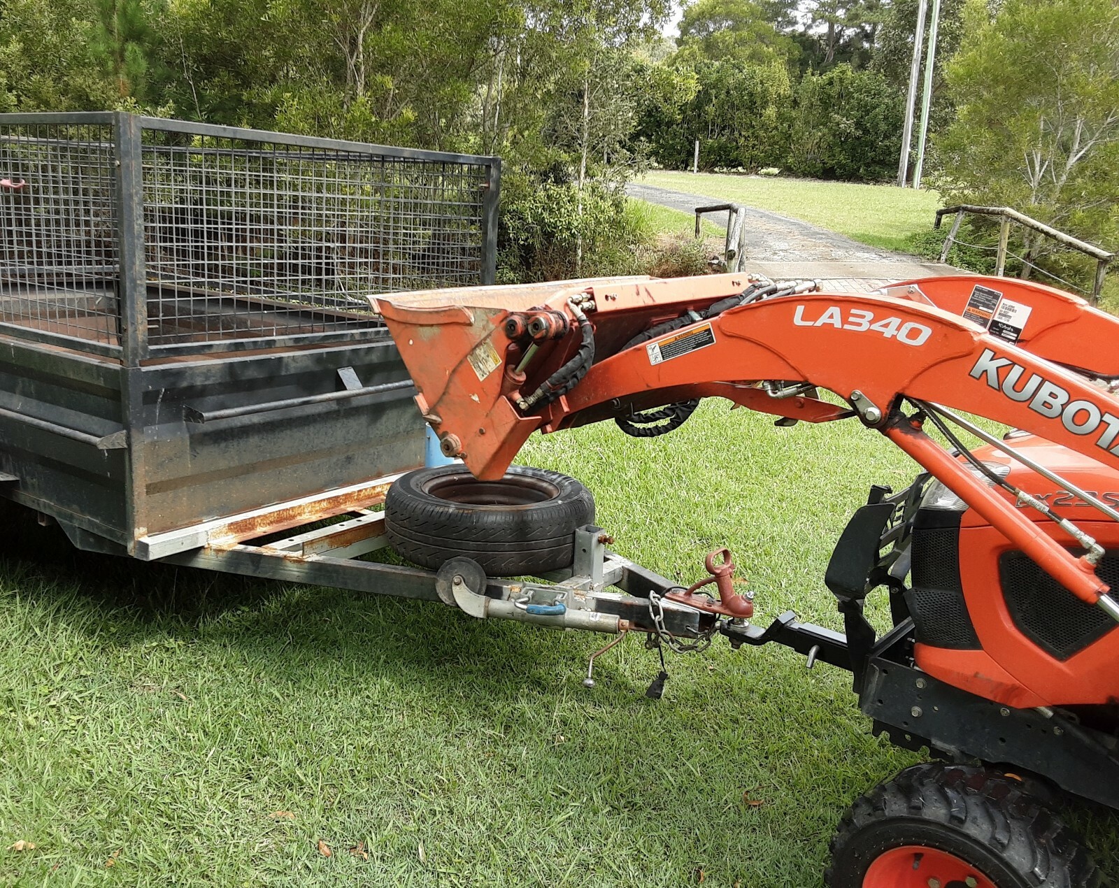 Kubota BX Front Hitch eBay