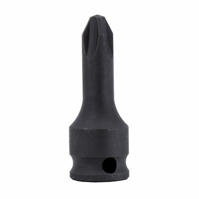 Genius Tools 3/8'' Dr. PH.1 Philips Impact Bit Socket, 52mmL (CR-Mo) - 3452R01