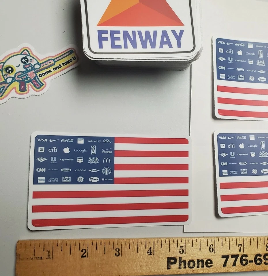 ADESIVOS OLIGARQUIA PLUTOCRACIA (3) United Corporations of America ENVIO PARA TODO O MUNDO - Imagem 3 de 4