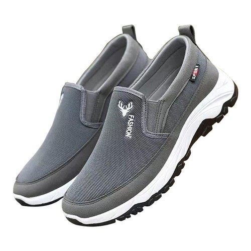 Men Penny Boat Shoes Sports Shoes Breathable Orthopedic Travel Plimsolls Flat