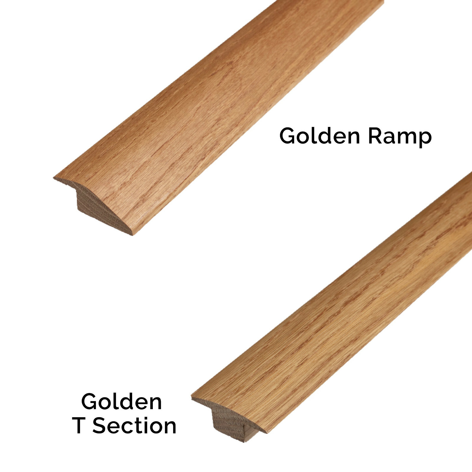 Solid Oak Door Bars Threshold Moulding Trim 0.9m Various Stains 15mm or