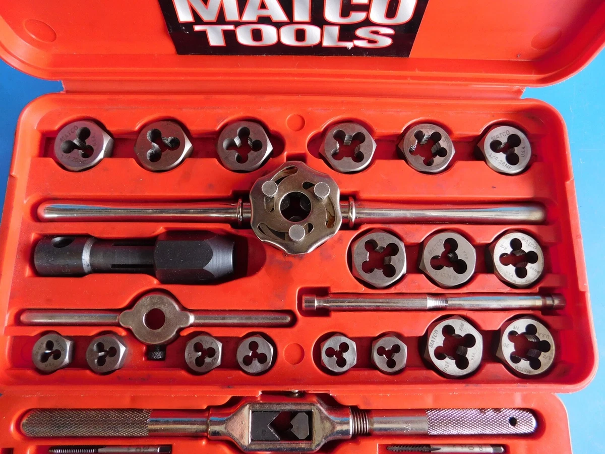 Matco tools tap and die set deals