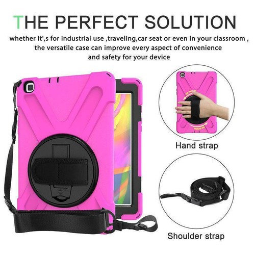 For Samsung Galaxy Tab A 8.0 10.1 10.5 S6 S7 Case Heavy Duty Armor Stand Cover - Picture 67 of 81