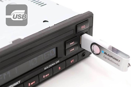 Blaupunkt MP3 AUX USB 1DIN Autoradio für Skoda Fabia (bis 2003) - Bild 7 von 9