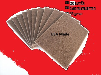 3M Scotch-brite 64659 Durable Flex Hand Pad 4 1/2' X 9' Very Fine