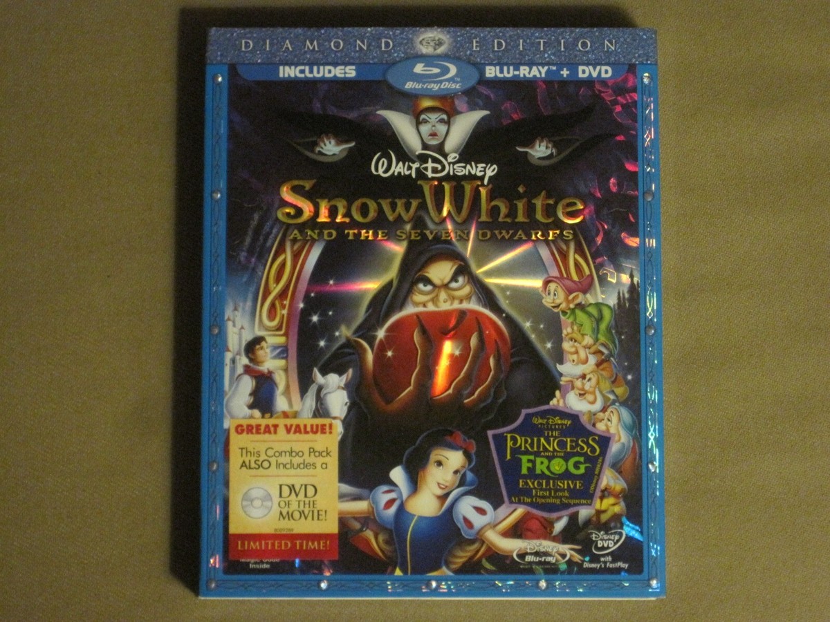 WEST. DVD＆Blu-rayセット SNOW WHITE AND THE SEVEN DWARFS (1937) BLU RAY + DVD COMBO DISNEY