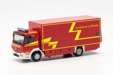 Herpa MB Atego 13 Koffer-LKW Branddirektion Stuttgart 097277