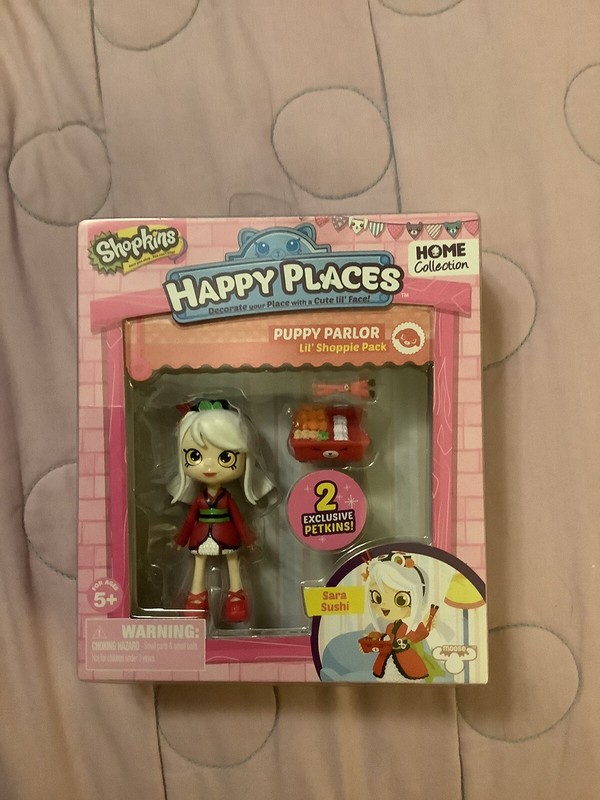 New Shopkins Happy Places Puppy Parlor Sara Sushi.