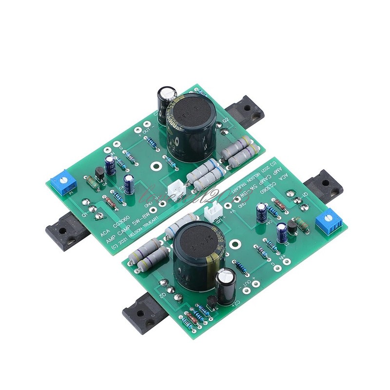 2PCS Audio PASS Class A HiFi ACA Power Amplifier 8W Tube Power Amplifier Board