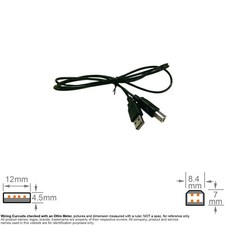 Cable USB 2.0 A Male B Male Printer Scanner C...