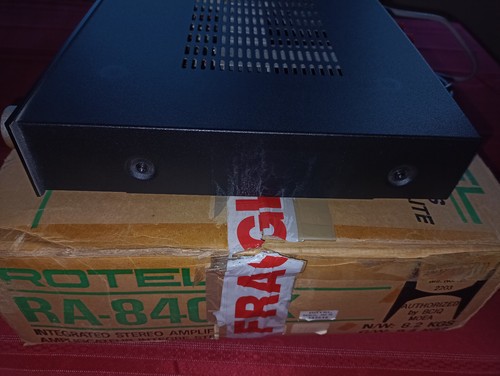 Rotel RA-840BX Stereo Integrated Amplifier Vintage 1986 1. Hand - Phono Eingang - Bild 8 von 10