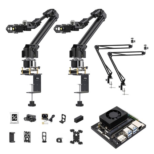 Waveshare 5 +1 DOF High-Torque Serial Bus Servo Dual Robotic Arm AI Kit Wireless - 第 3/24 張圖片