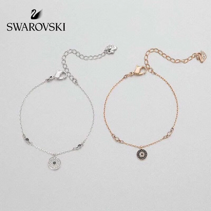 Swarovski crystal shop evil eye bracelet