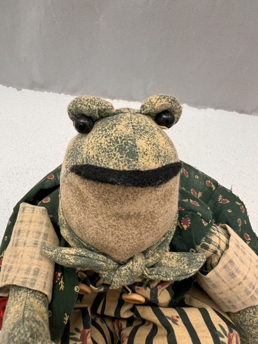 Vintage 1996 My Frog Collection 12" Shelf Sitter Frog Stuffed FAST SHIP! - Picture 6 of 8