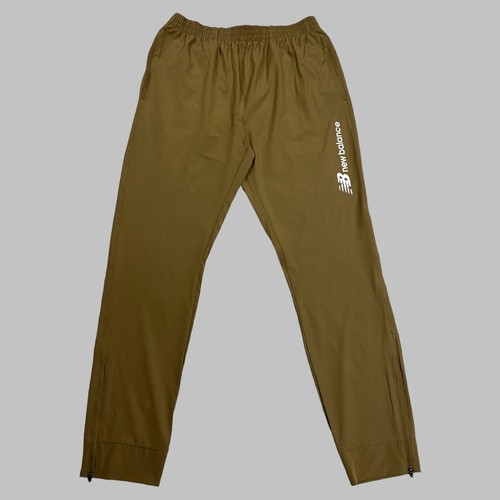 New Balance Mens Size Medium Logo All Motion Lightweight Joggers Tan Track Pants - Picture 4 of 21