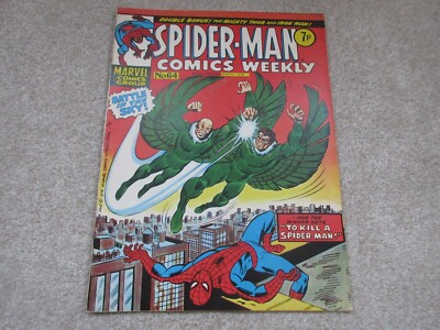 Spider-Man Comic Weekly # 64 Marvel UK comics,  May 4th 1974 , Fine
