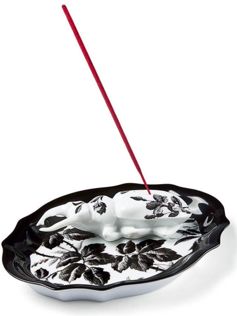 Gucci Richard Ginori Porcelain Herbarium Beetle Incense