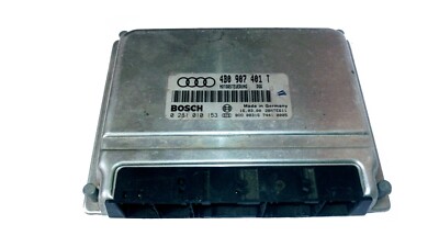VW Audi Seat Engine Control Unit ECU 4B0907401T 0281010153 IMMO OFF PLUG&PLAY