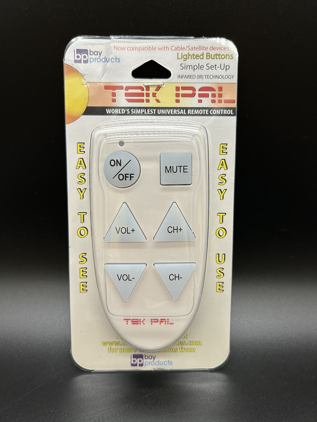 HY-TEK Tek Pal Remote Large Big Button Lighted Easy To Use/Easy To See New!!!