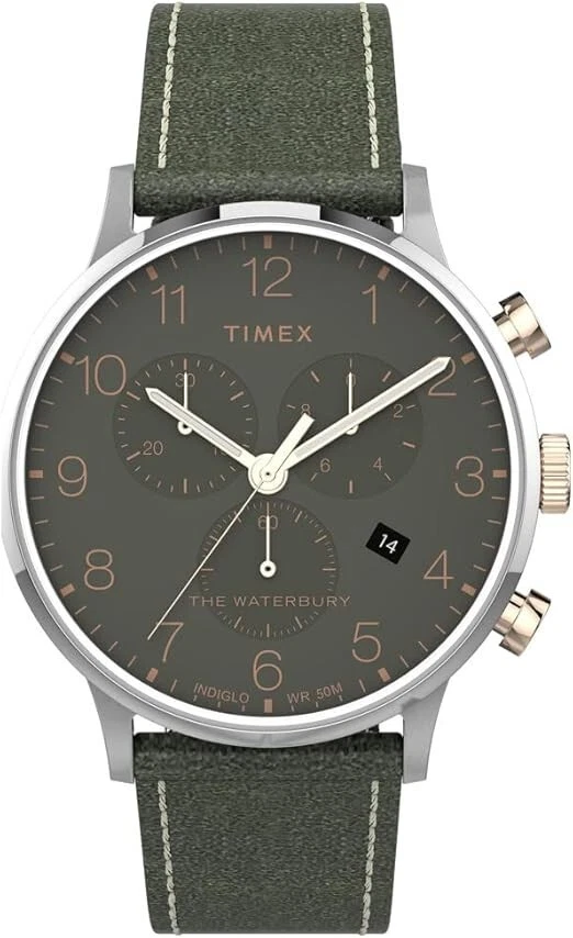 Timex Waterbury TW2T71400 NEW Men's Watch Quartz Movement Analog Display