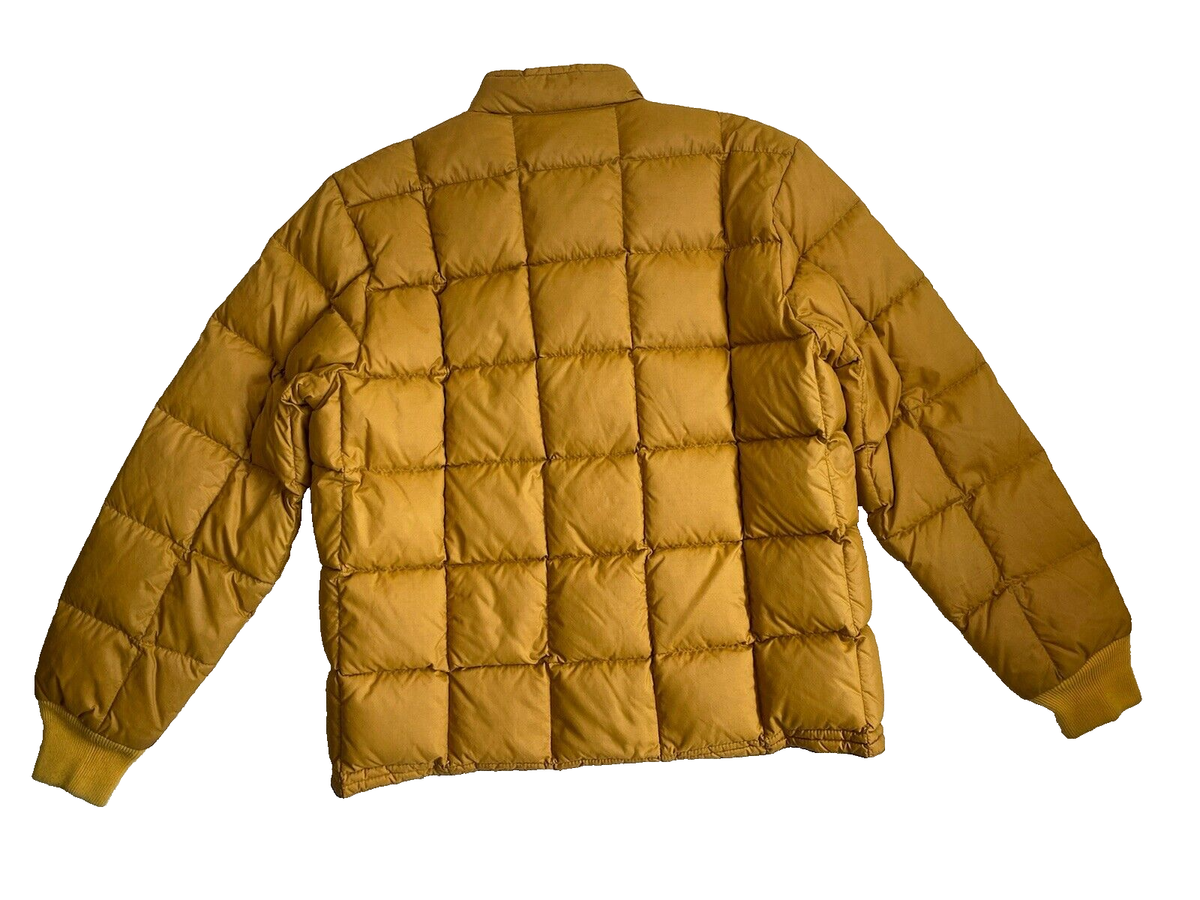 Vintage Eddie Bauer Goose Down Jacket Women Large Bubble Puffer