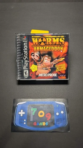 Worms: Armageddon (Sony PlayStation 1, 1999) PS1