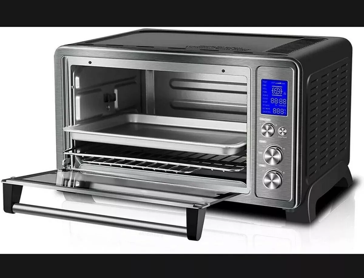 Toshiba AC25CEW-BS Digital Toaster Oven with Convection cooking