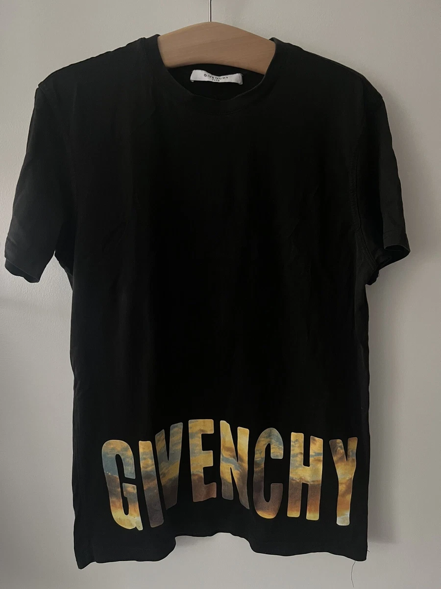 Givenchy Paris Sunset Logo Men's T-shirt Size Medium | eBay