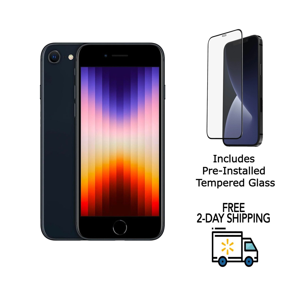 Apple iPhone SE (3rd Gen) A2595 (Fully Unlocked) 64GB