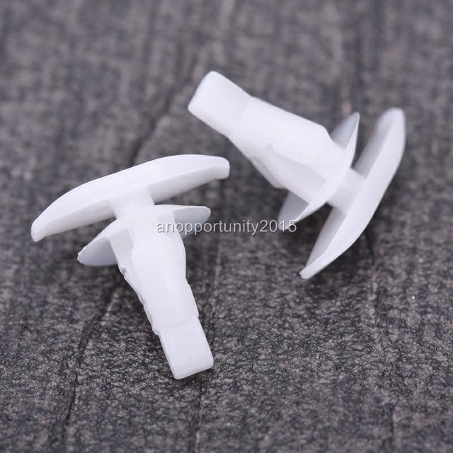 Set Of 500 OEM Plastic Weatherstrip & Rubber Door Seal Clips For Toyota