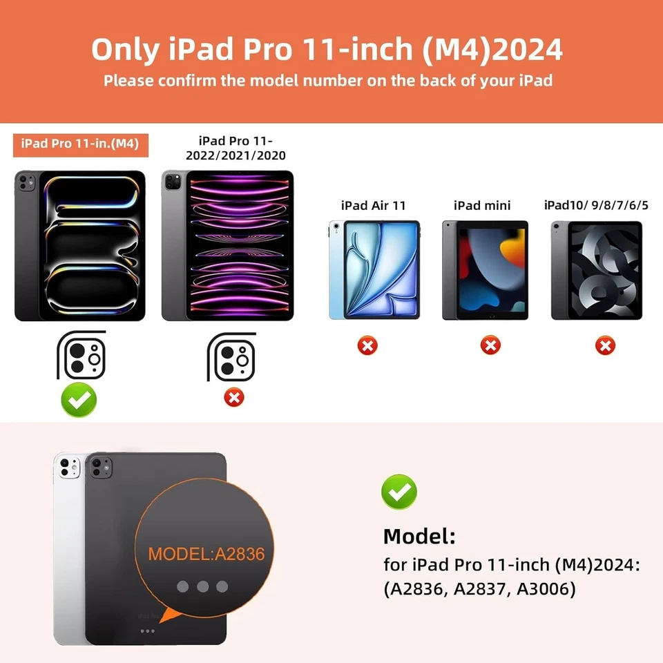 ✨ Magitype Keyboard Case for iPad Pro 11" (M4) - Light Grey, Trackpad ✨ - Image 2 of 4