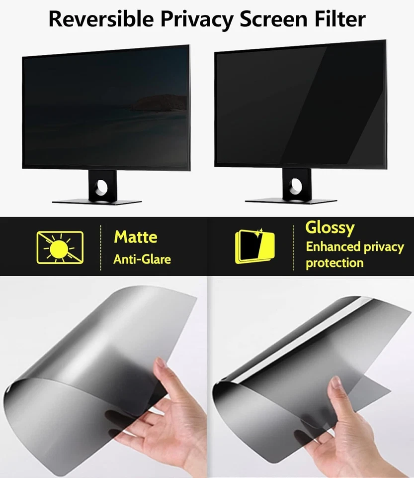 Protescreen Privacy Screen Filter Best Privacy Protection for Laptop 24" 16:10 W - Image 4 of 4
