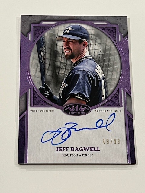 MLB 25枚限定 Jef Bagwell Auto 2019 Topps Diamond Icons ジェフ