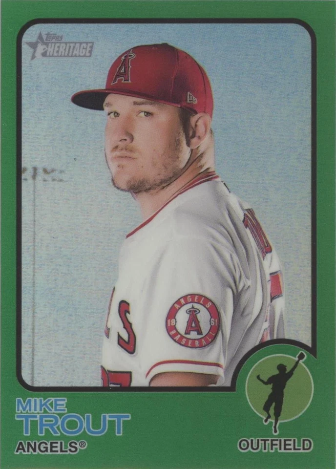 Chrome Green Border Refractor