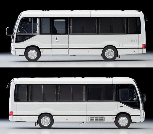 TOMICA LIMITED VINTAGE NEO 1/64 LV-N294a Toyota Coaster EX Silver - Picture 3 of 7
