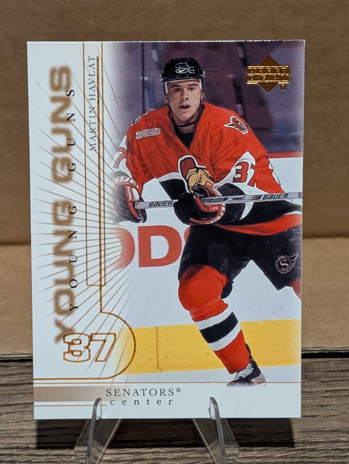 2000-01 UPPER DECK #414 MARTIN HAVLAT YOUNG GUNS RC ROOKIE